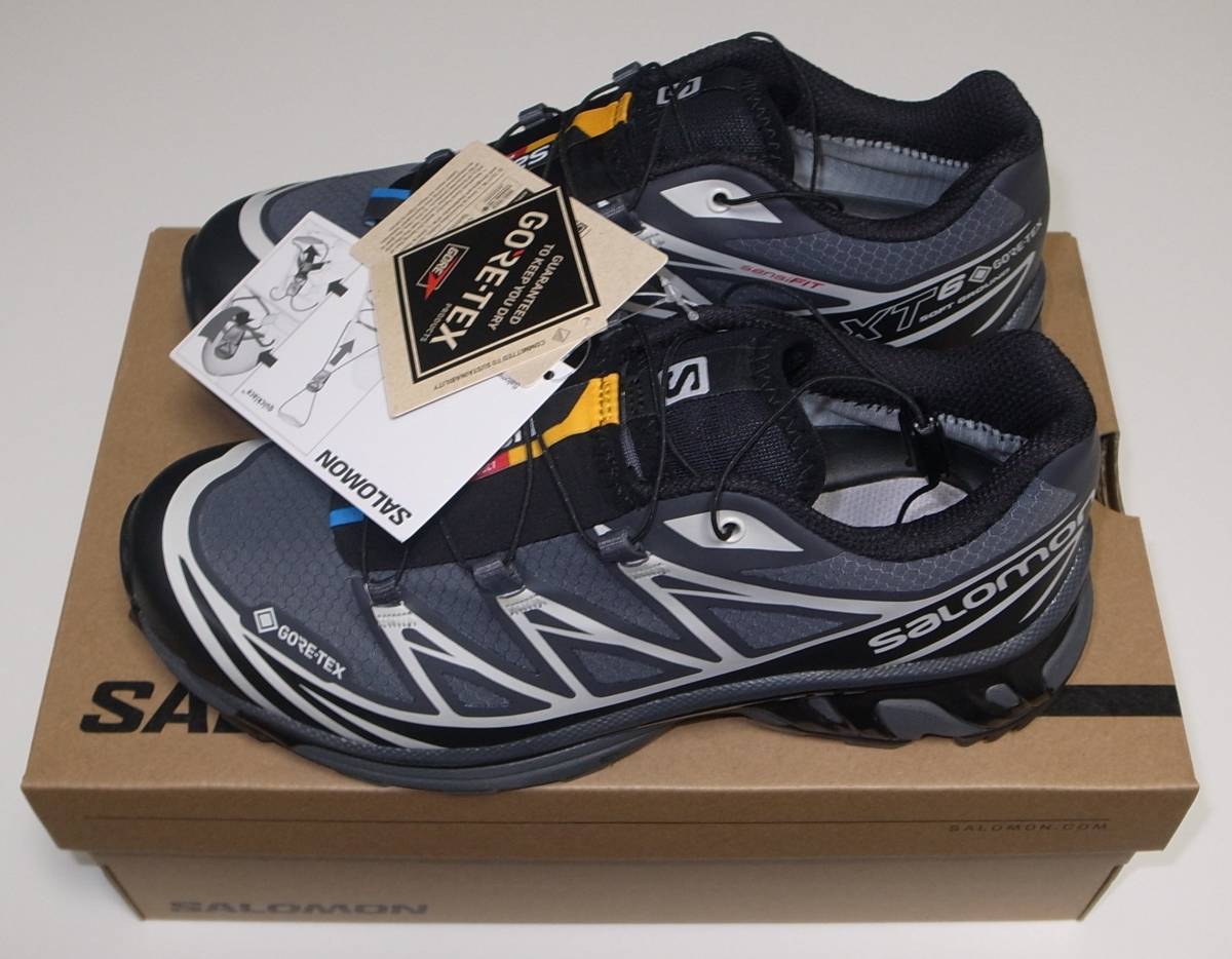 売れ筋介護用品も! SALOMON XT-6 black 23.5cm ゴアテックス GTX 24.0