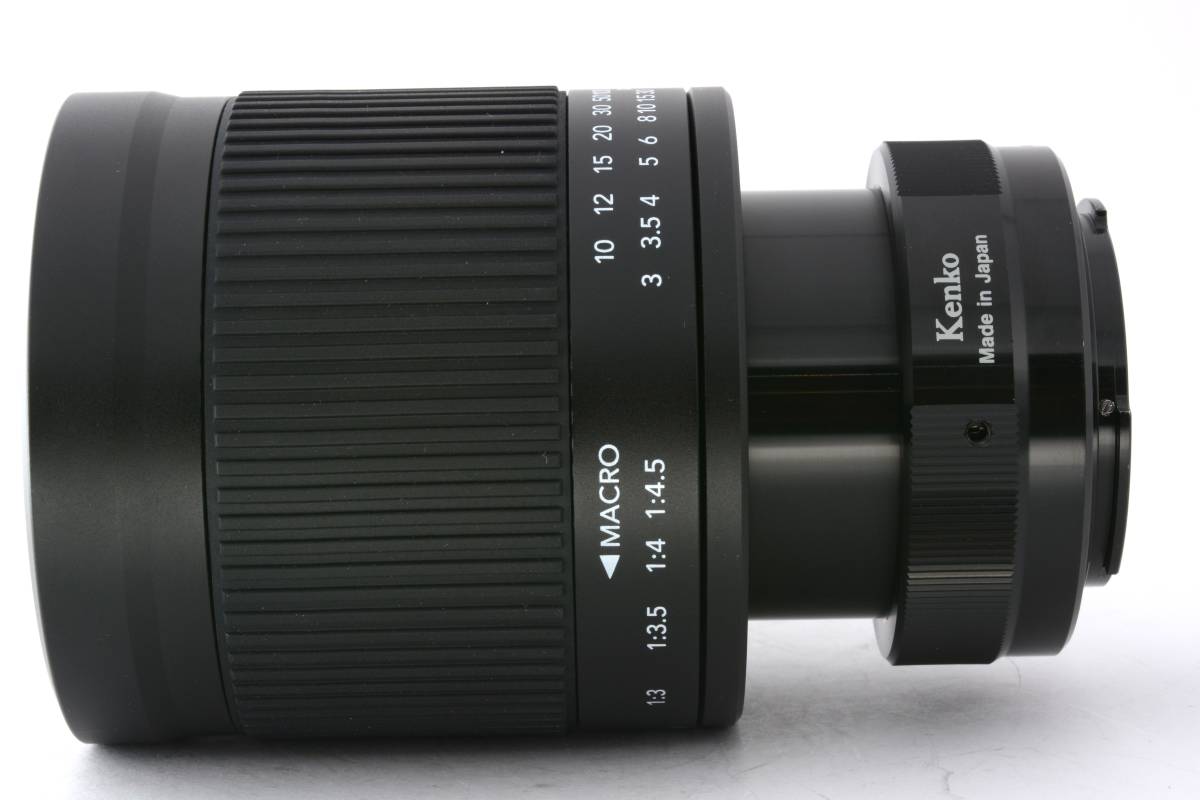 73-71【美品】ケンコー　KENKO MF MIRROR LENS 400mm F8　キャノンM （箱付き）_画像5