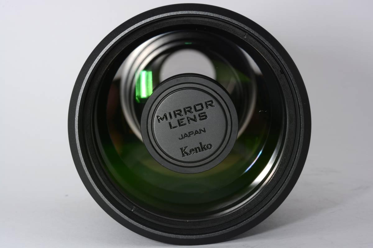 73-71【美品】ケンコー　KENKO MF MIRROR LENS 400mm F8　キャノンM （箱付き）_画像3