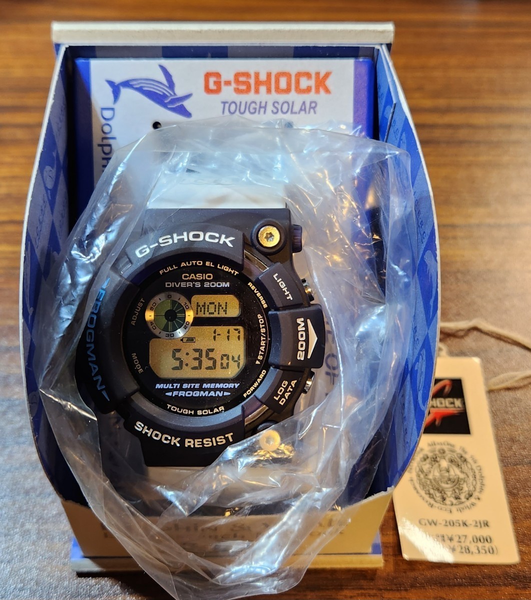 G-SHOCK イルカクジラ限定 フロッグマン GW-205K-2JR
