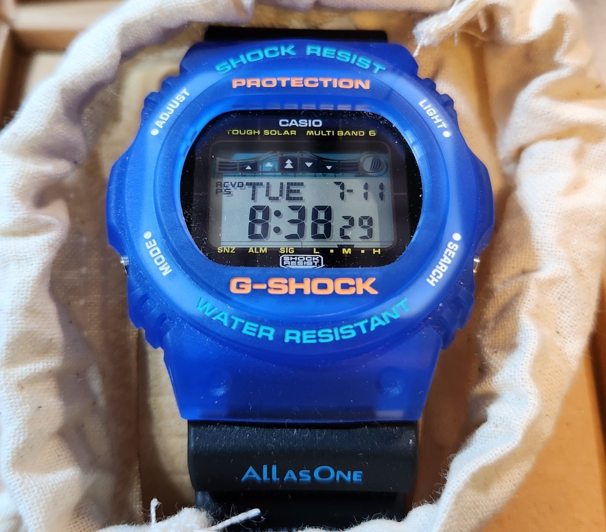 G-SHOCK 30thアニバーサリー イルカクジラモデル GWX_5700K-2JR_画像2