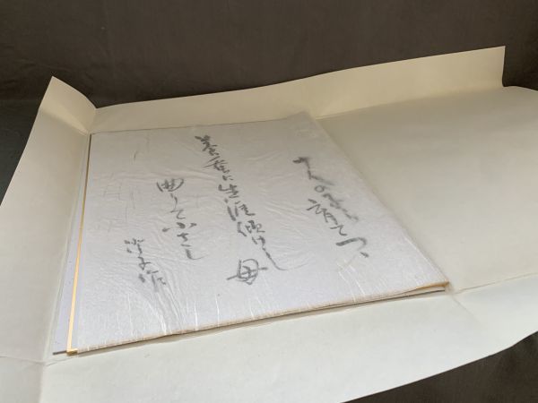 【色紙】肉筆書　澄子：書　『母の句』　詩/短歌/俳句/情景画　パケット発送 　N0617A_画像5