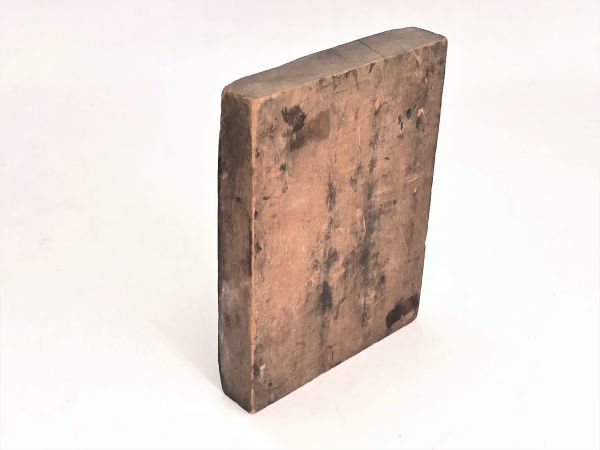 【江戸～昭和初期　店舗備品・木製道具】　銅板彫金スタンプ　N0605E11_画像4