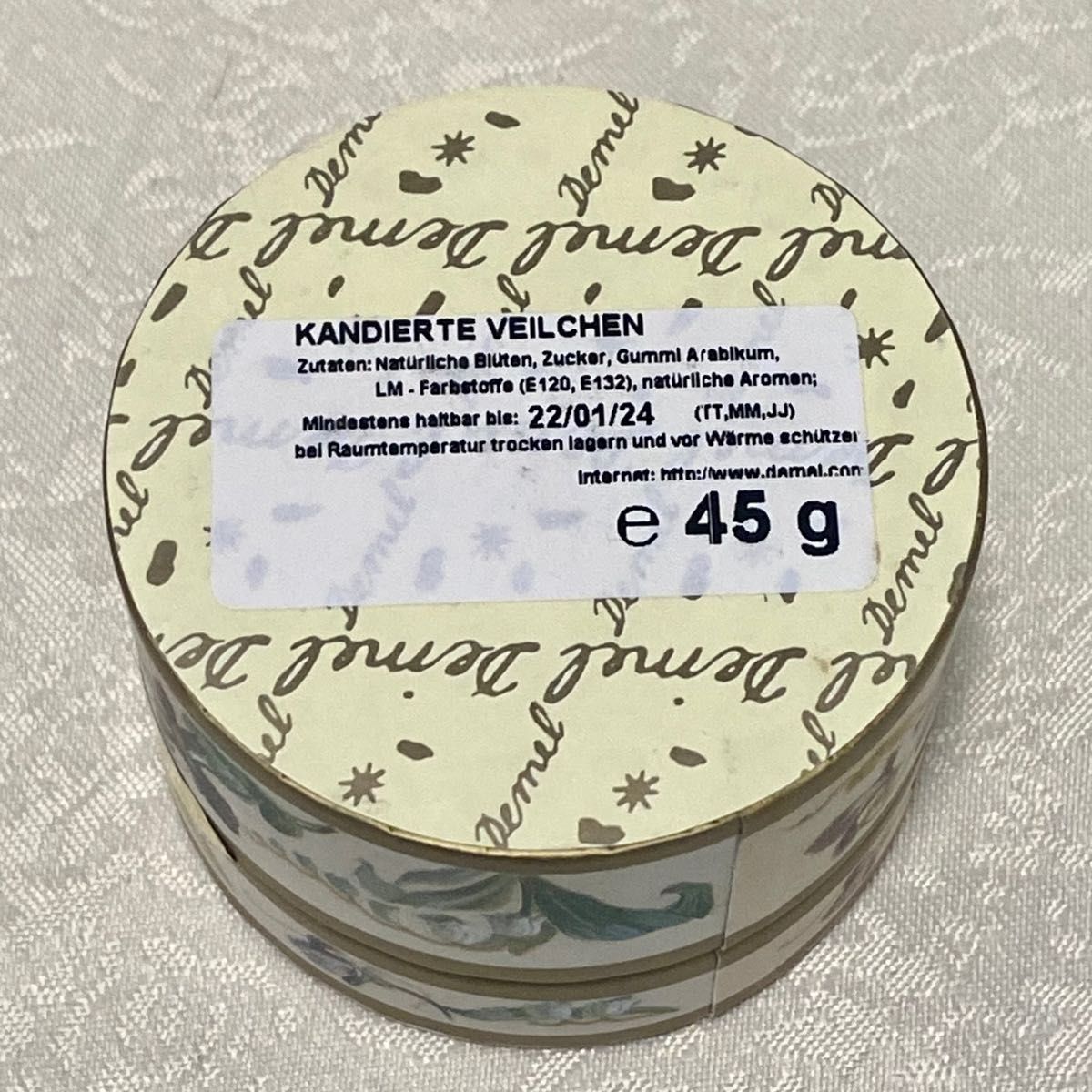 DEMEL デメル スミレの砂糖漬け 45g 箱入り|Yahoo!フリマ(旧 DEMEL デメル スミレの砂糖漬け 45g 箱入り|Yahoo!フリマ(旧