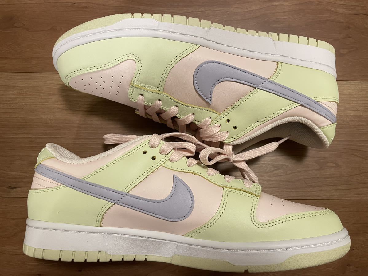 WMNS NIKE DUNK LOW “LIME ICE” LIGHT SOFT PINK USED ウィメンズ