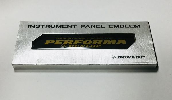 *OTA005 Dunlop emblem PERFORMA performer breaking the seal unused goods at that time thing postage included 