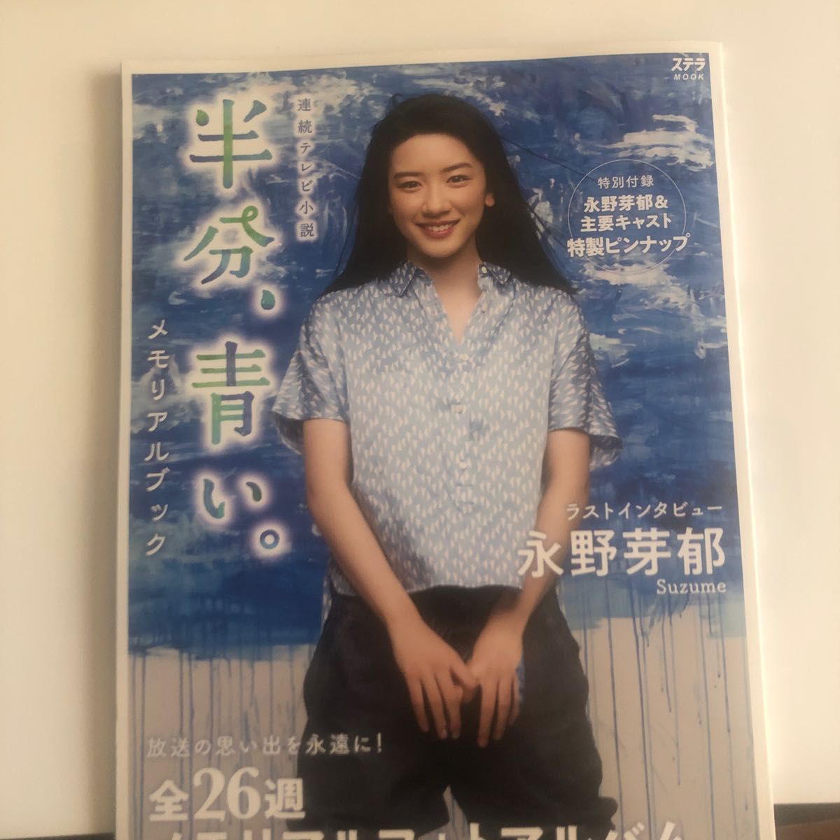 【毎週末倍! 倍! ストア参加】 半分、青い。 メモリアルブック 連続テレビ小説 【参加日程はお店TOPで】