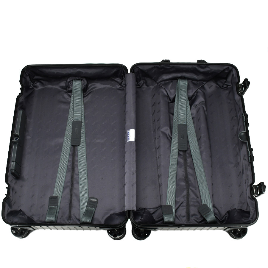  Rimowa RIMOWA TOPAS STEALTH topaz Stealth 67L Carry case suitcase 924.63 black black aluminium 3.-5. travel used 
