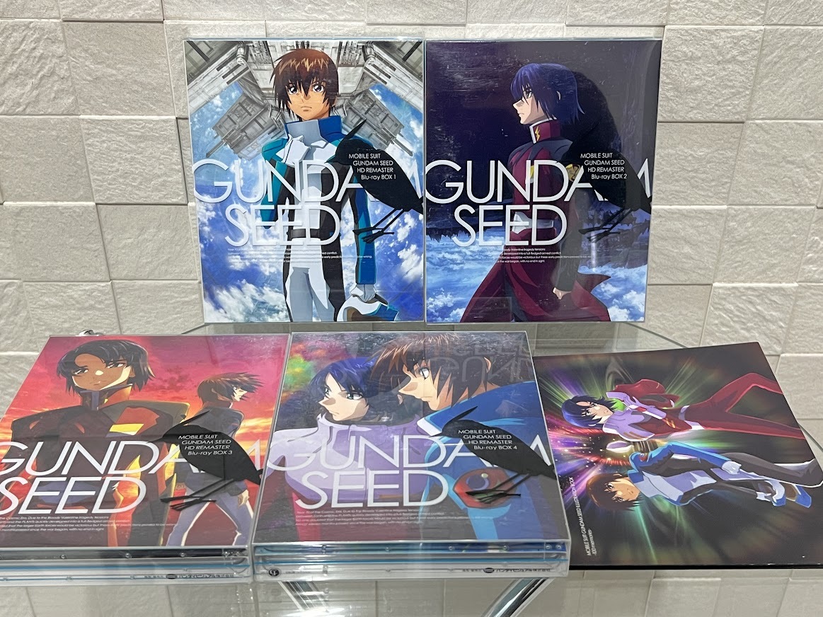 注目の福袋！ HDリマスター 機動戦士ガンダムSEED ブルーレイ 【全巻