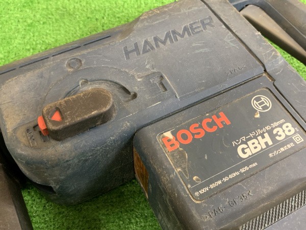 【中古品】ボッシュ/BOSCH　電動ハンマードリル　GBH38　SDS-max　e419_画像5