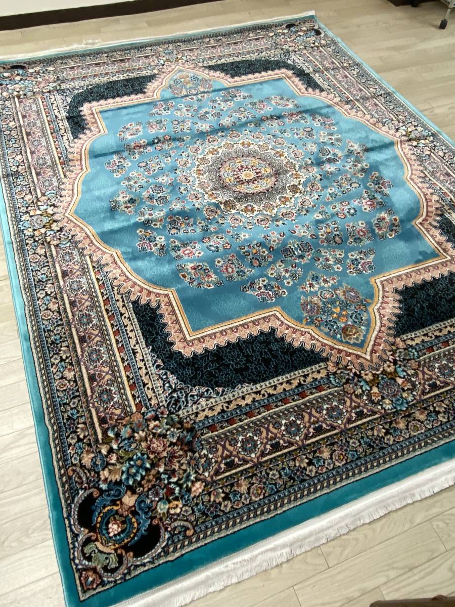 イラン産 81万ノット手織り 高級ペルシャ絨毯 ニュージーランド産ウール100%