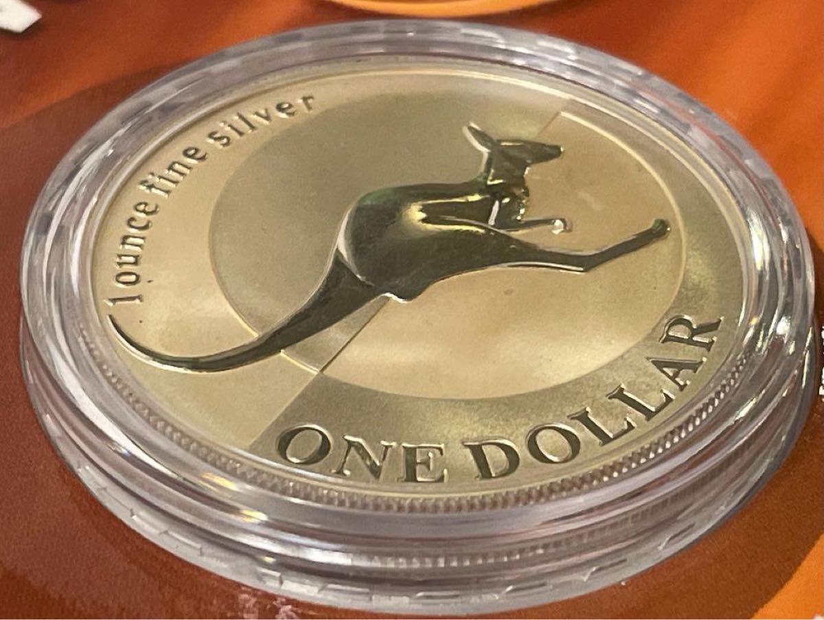 2004年 オーストラリア　カンガル銀貨