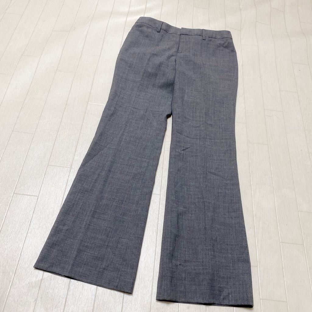 3590* INED Ined bottoms pants slacks business dress lady's 9 light gray 