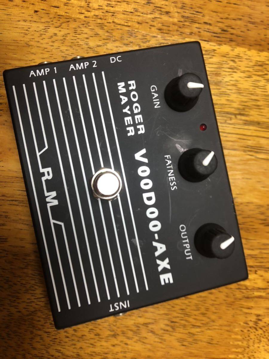 ☆1円スタート☆ Roger Mayer Voodoo-AXE fuzz ロジャーメイヤー