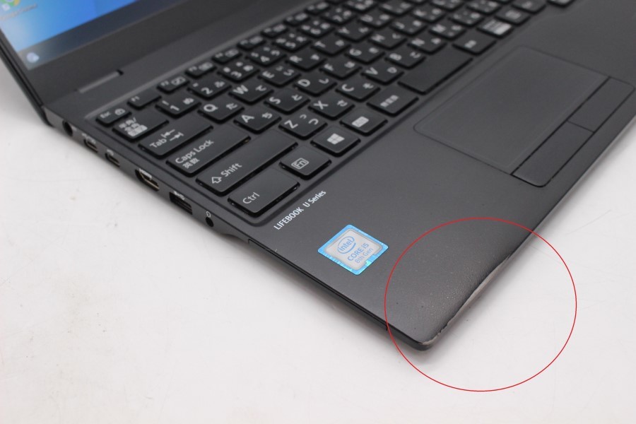 良品 フルHD 13.3インチ Fujitsu LIFEBOOK U939A Windows11 八世代 i5-8365U 8GB 128GB-SSD カメラ 無線 Office付 中古パソコンWin11 税無_画像3