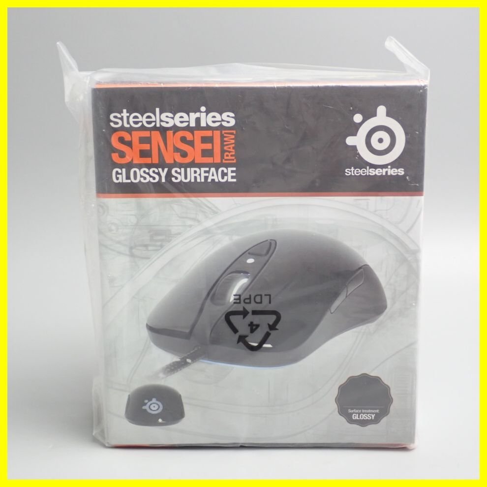 ☆未開封 SteelSeries/スティールシリーズ SENSEI [RAW] ゲーミングマウス  62154/グロッシーブラック/USB式1743500293 JChere雅虎拍卖代购