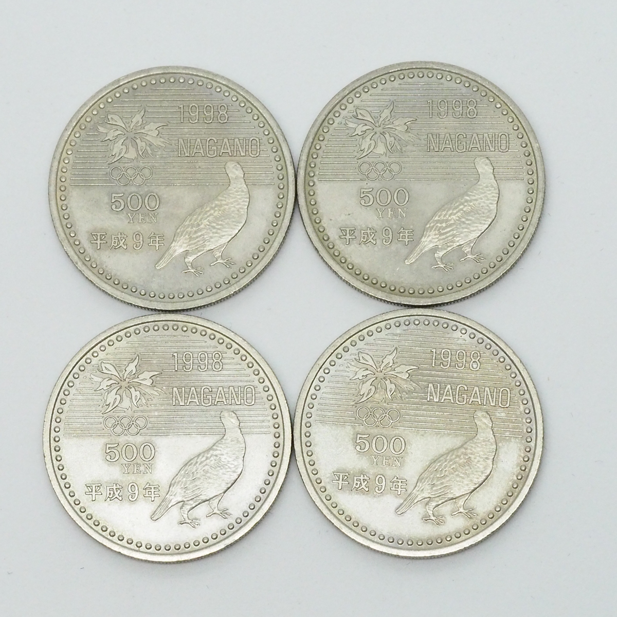 日本国平成9年長野オリンピック冬季競技大会記念（第1次）500円白銅