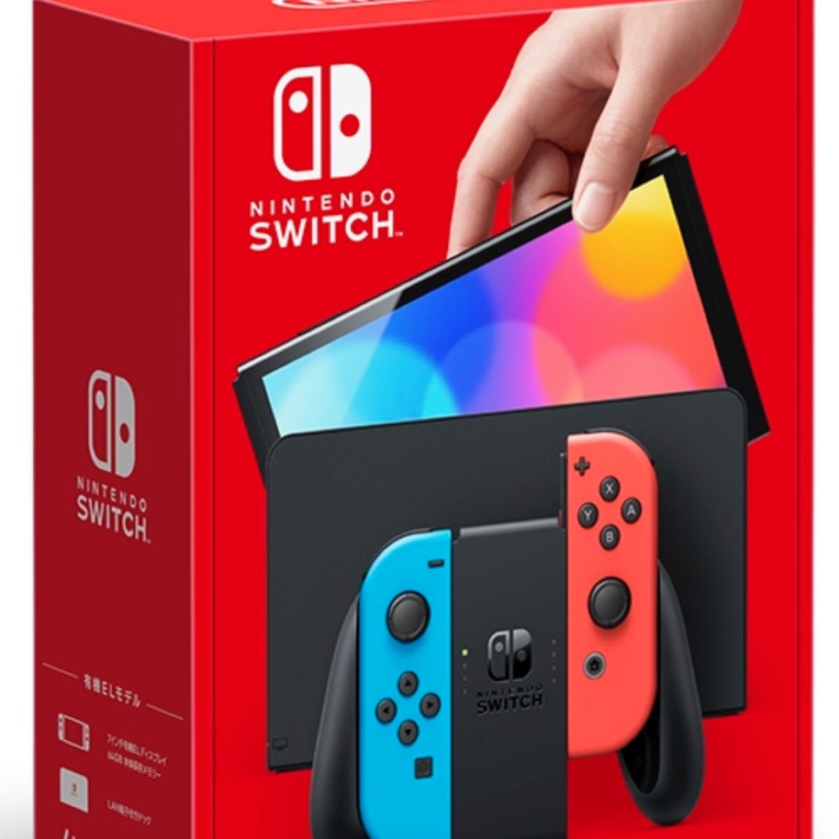 Nintendo Switch 有機ELモデル ネオン 1台ニンテンドースイッチ 本体