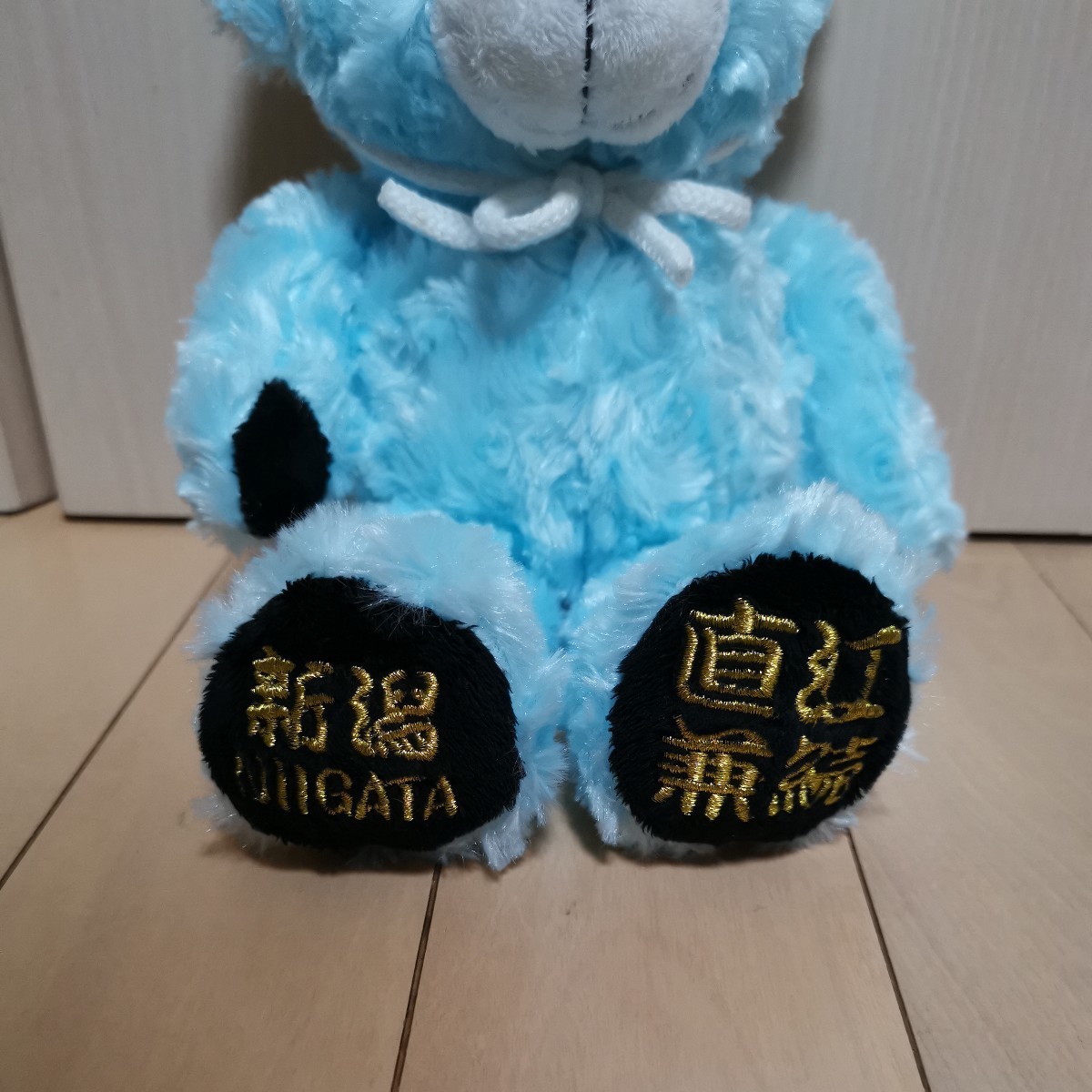 ご當(dāng)?shù)廿佶ⅰ⌒聺暋≈苯婢A　テディベア　新潟限定　ぬいぐるみ