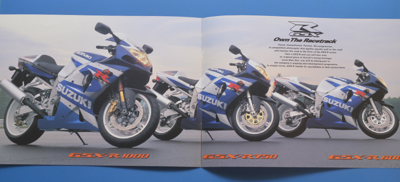 スズキ　GSX-R 600/750/1000　SUZUKI　海外向けモデル　2000年9月　英語表記　カタログ【S輸2000-18】_画像4