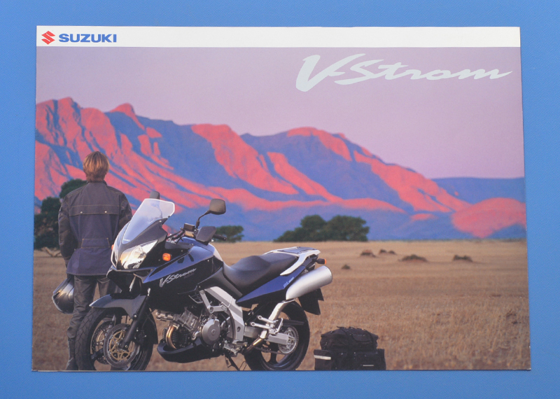 スズキ　Ｖストローム1000　SUZUKI　Ｖ-STROM　2001年9月　英語表記　輸出モデル　カタログ【S輸2001-05】_画像1