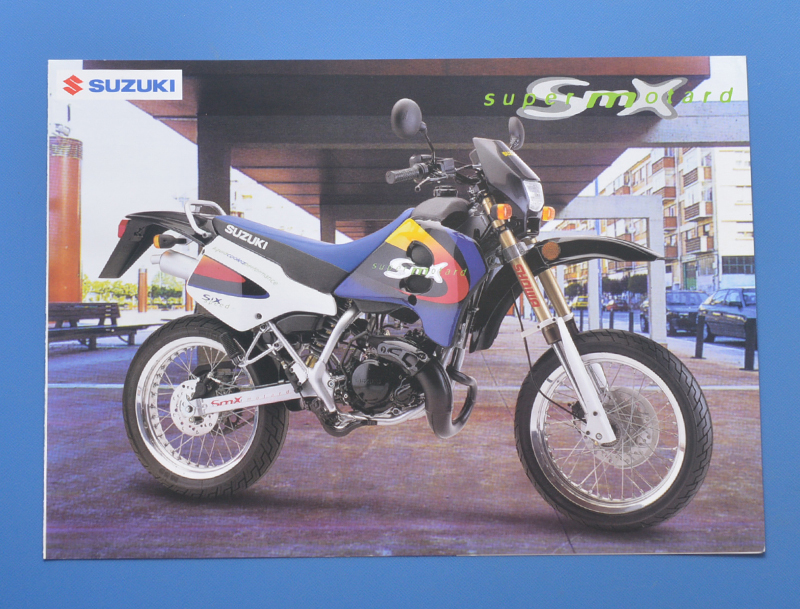 スズキ　スーパーモタード　SMX　SUZUKI　SUPERMOTARD　海外向けモデル　1999年10月　スペイン語表記　カタログ【S輸2000-14】_画像1