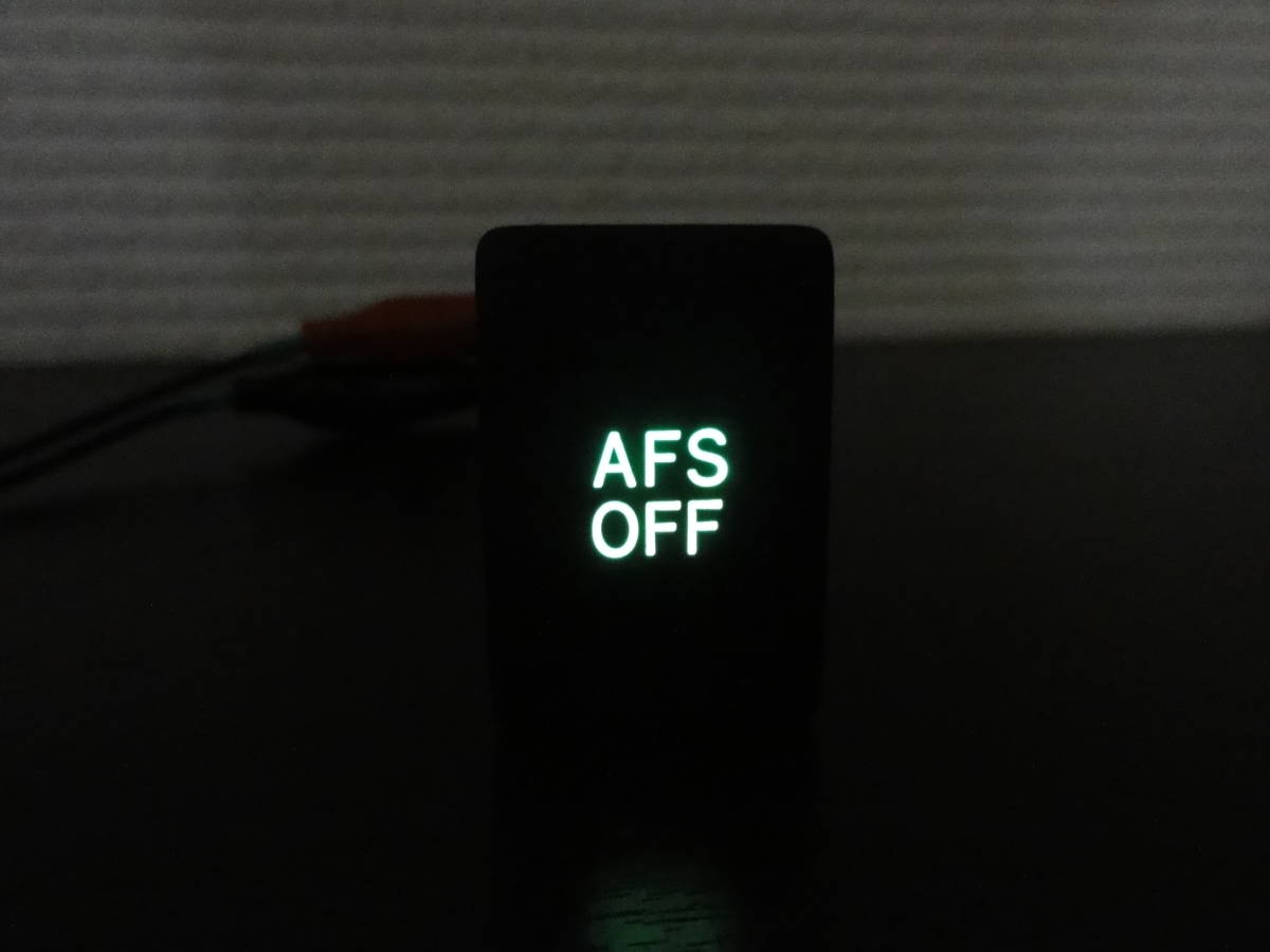 ☆トヨタ純正 AFS OFFスイッチ レインボーLED打換え品 エスティマ等の画像7