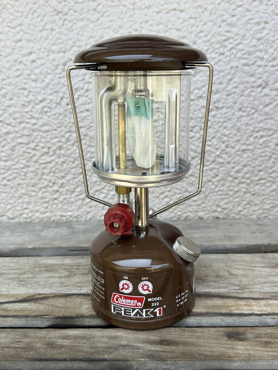未点火ケース付き】コールマン Coleman 222 茶 1/83製 NOS 未点火ケース付き】コールマン Coleman 222 茶 1/83製 NOS