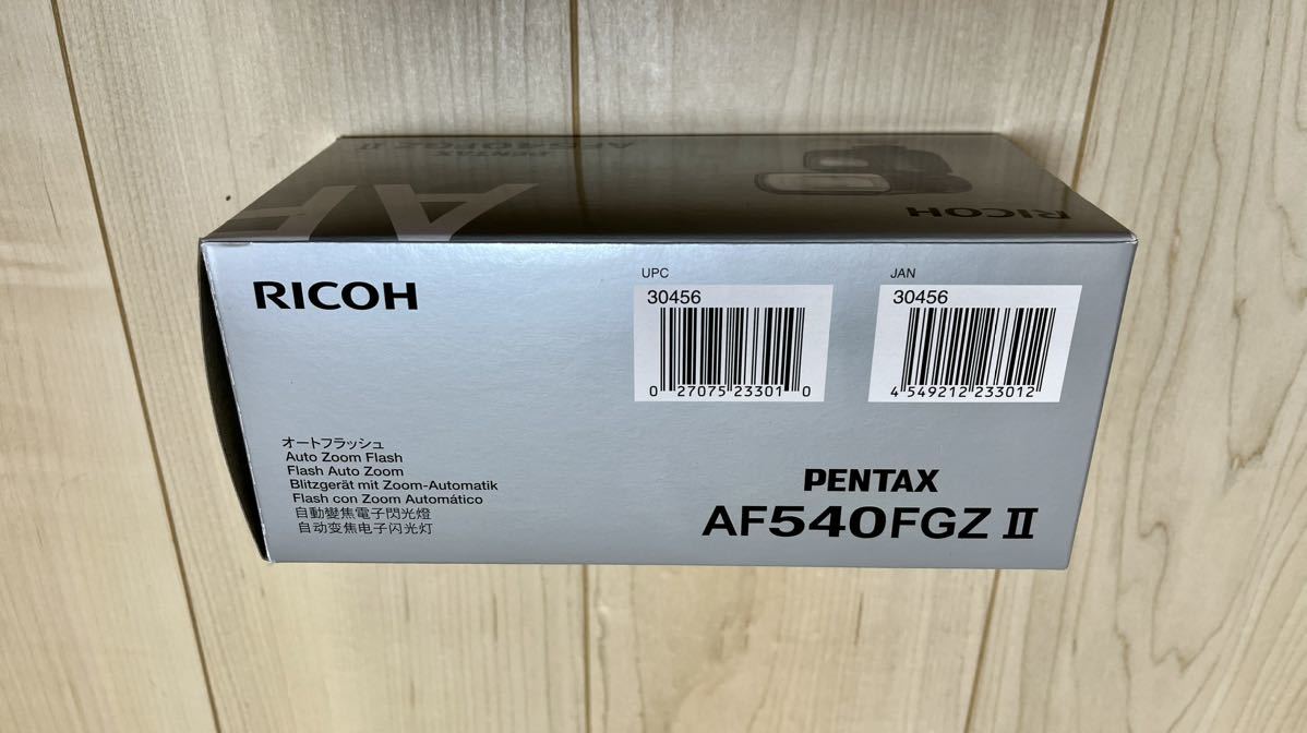 新品/未使用】PENTAX オートフラッシュ AF540FGZ II 【美品】｜PayPay