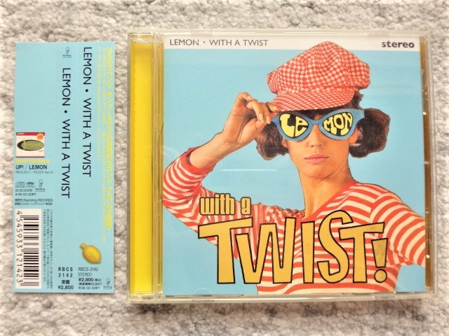 AN【 LEMON / WITH A TWIST! 】国内盤（解説付き）CDは４枚まで送料１９８円_画像1