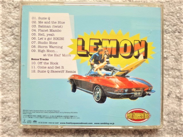 AN【 LEMON / WITH A TWIST! 】国内盤（解説付き）CDは４枚まで送料１９８円_画像2