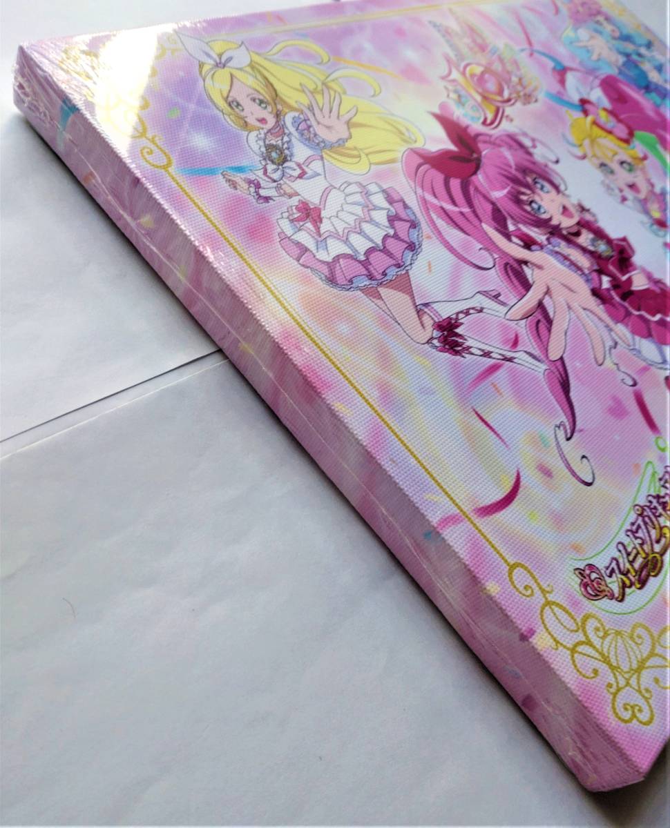 【絶版・限定品】プリキュアプリティストア10周年記念キャンバスアート　トロプリ　スイプリ　サマー　メロディ　ラメール　リズム_画像3