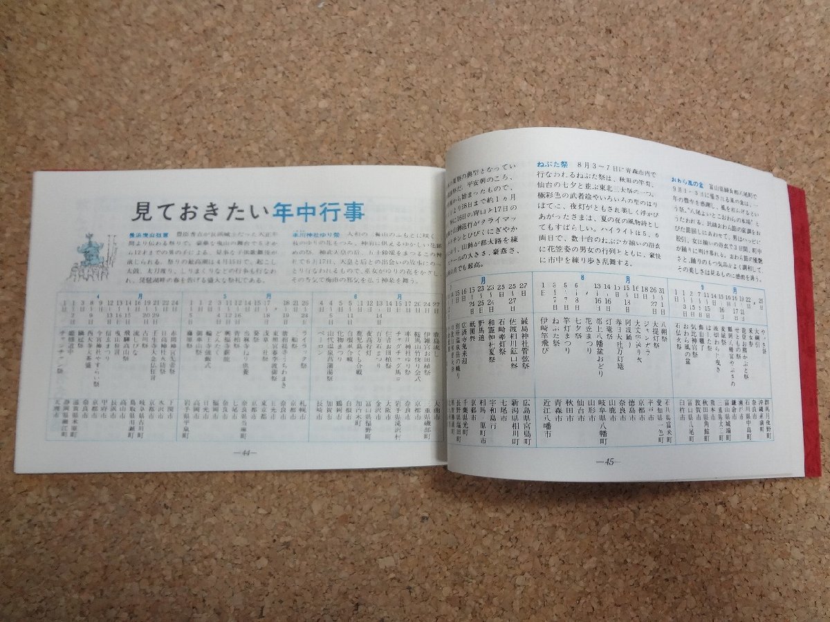 b△　魅力別500の旅先がわかる 旅の手帖　旅／昭和47年4月号付録　日本交通公社創業60周年記念　/β4_画像5