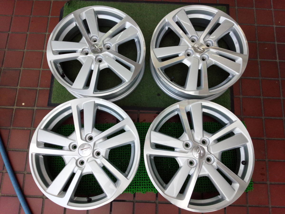 ☆拆除新車LA 400 Copen大提琴正品16 X 4.5 J + 45 100 4孔4☆01040315 原文:☆新車はずし品 LA400 コペン セロ 純正 16X4.5J+45 100 4穴 4本☆01040315