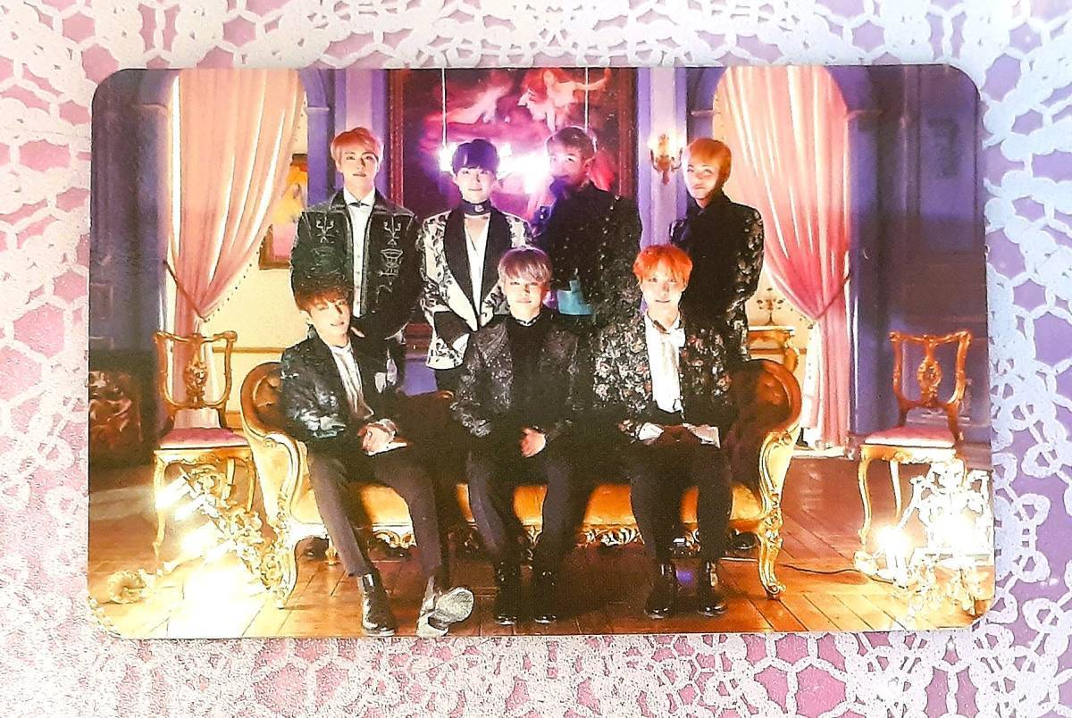 BTS Memories 2016 official DVD attached trading card photo card memory z. sweat tears Blood Sweat & Tears limitation 