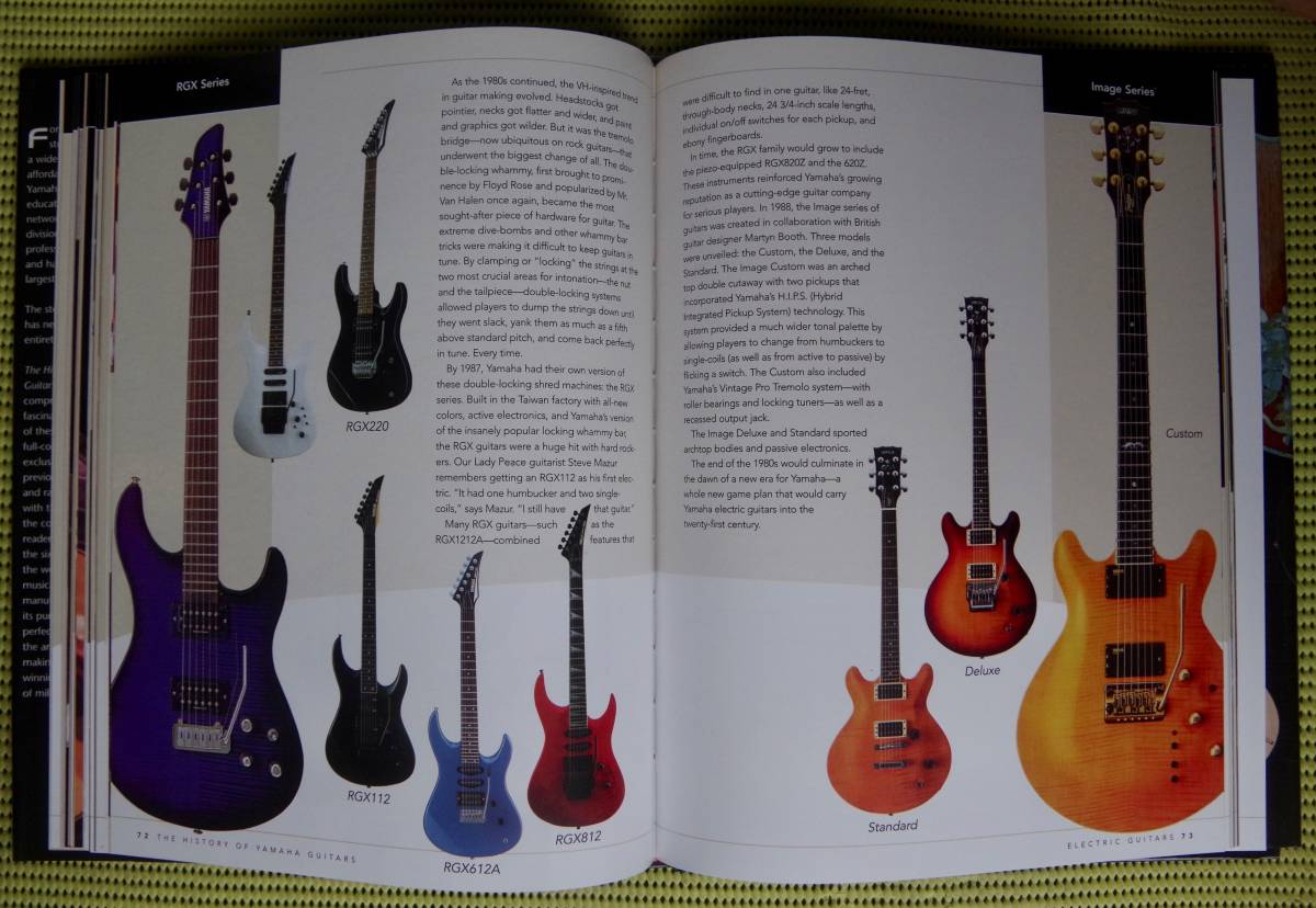 THE HISTORY OF YAMAHA GUITARS　ヤマハ・ギターの歴史　60年を越すイノベーション　♪良好♪ 送料185円　SG/FG_画像6