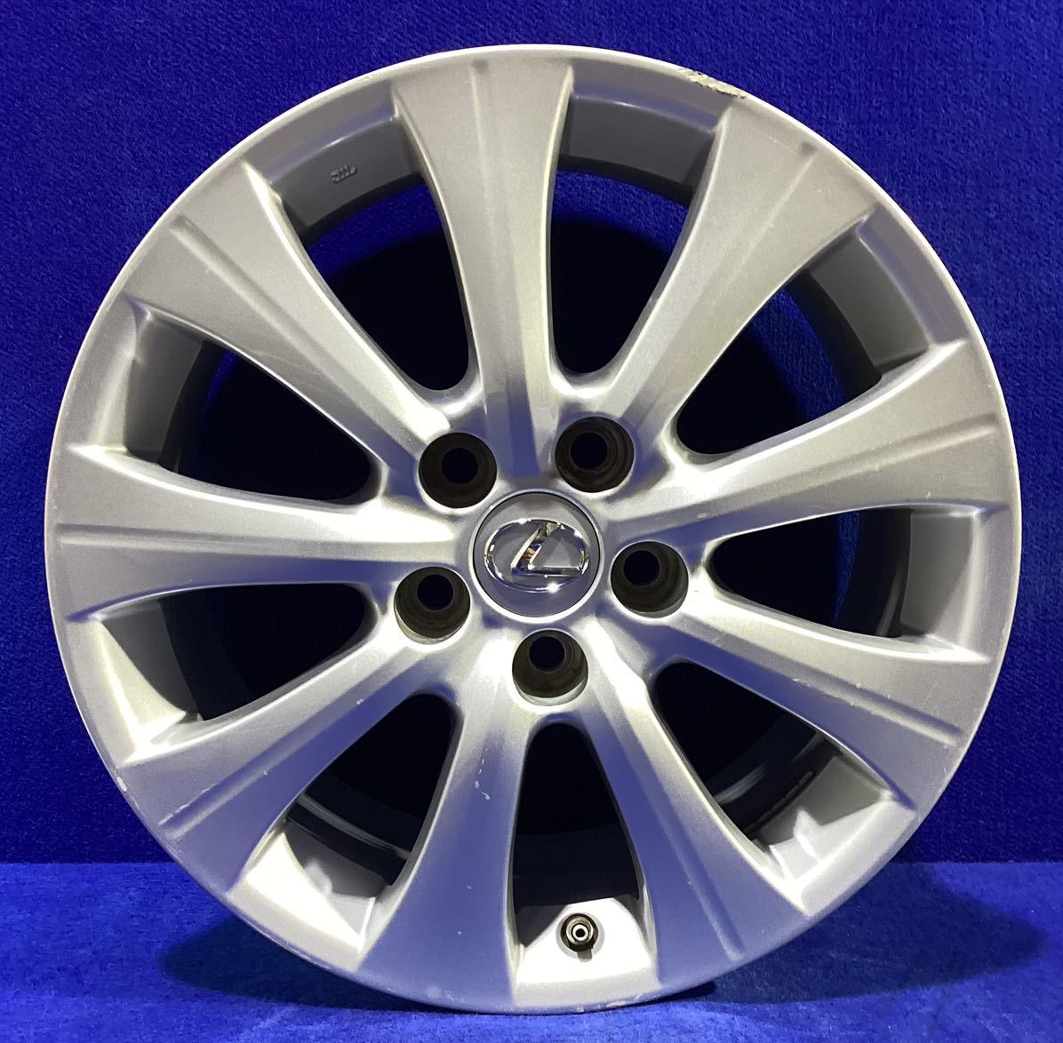 レクサス GWL10 GS450h＊17インチ＊純正ホイール＊17x7.5J/オフセット+45/PCD114.3-5H＊単品1本【02】_画像1