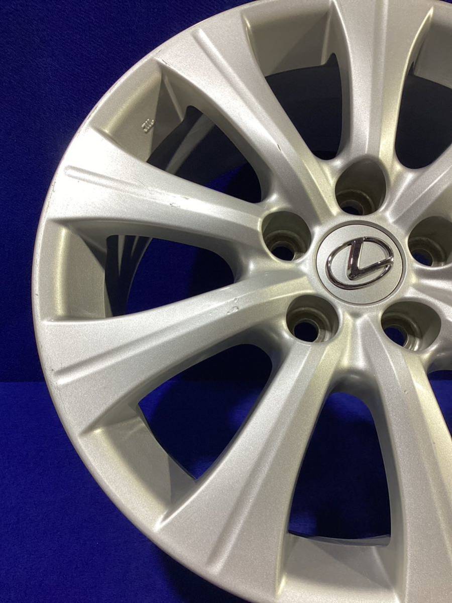 レクサス GWL10 GS450h＊17インチ＊純正ホイール＊17x7.5J/オフセット+45/PCD114.3-5H＊単品1本【01】_画像7