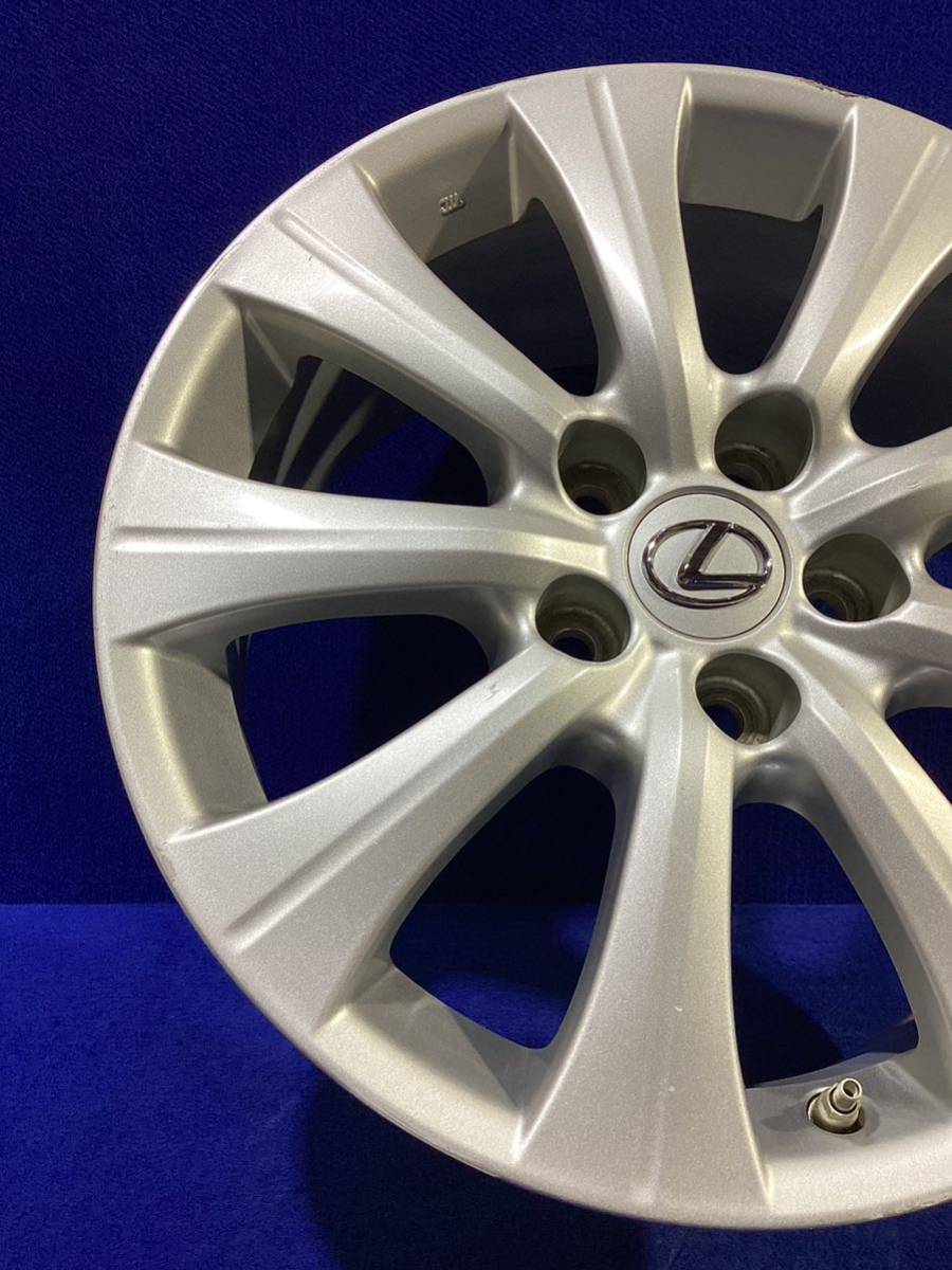 レクサス GWL10 GS450h＊17インチ＊純正ホイール＊17x7.5J/オフセット+45/PCD114.3-5H＊単品1本【02】_画像7