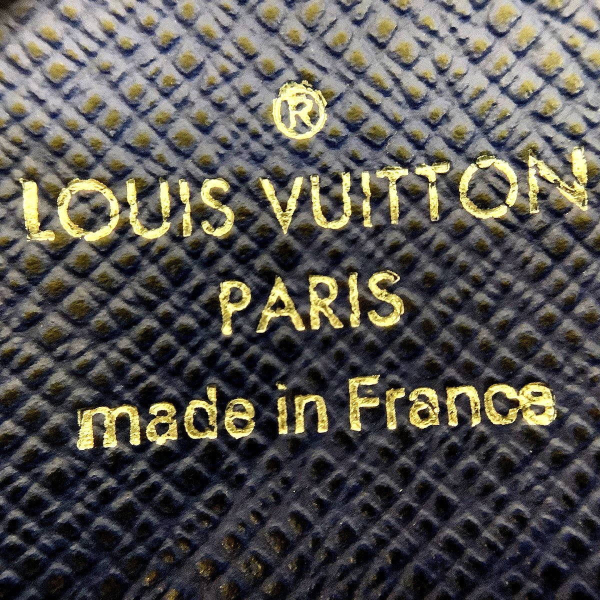 ルイ・ヴィトン（LOUIS VUITTON）ポルトフォイユ・ブラザ メンズ2つ折り長財布 M30559 コバルト×ブラック TA1168【中古】KB-7316_画像7