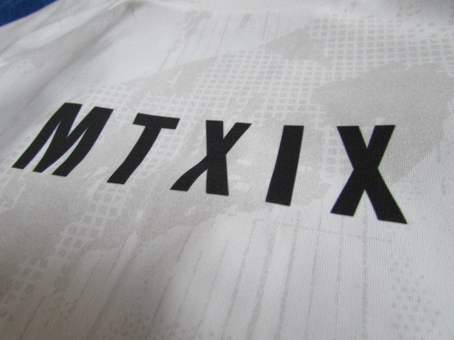 メンズ Mサイズ 使用少なめ きれい ミズノ MTXIX 田中 将大 選手 半袖 Tシャツ トレーニング MIZUNO ホワイト系 _画像2