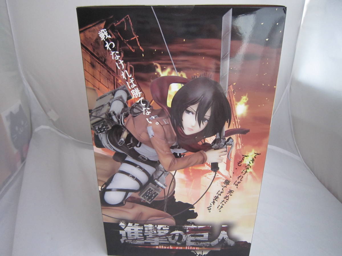 【複製】1/7 Mikasa·Ackerman（推進巨人）使用未開封的商品 【再生産】1/7 ミカサ・アッカーマン（進撃の巨人）　中古　未開封品