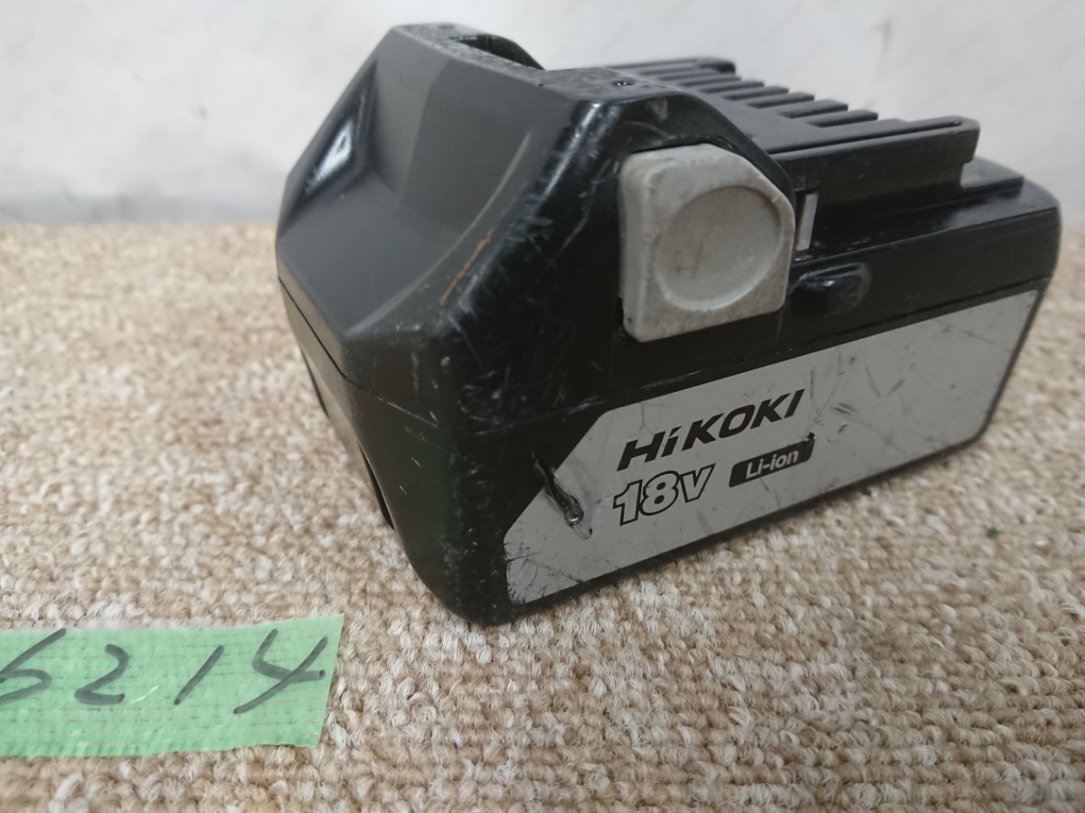 6214 送料520円☆ハイコーキ hikoki 純正品 BSL1830 18v リチウムイオンバッテリー Li-ion マルチボルト 蓄電池の画像1