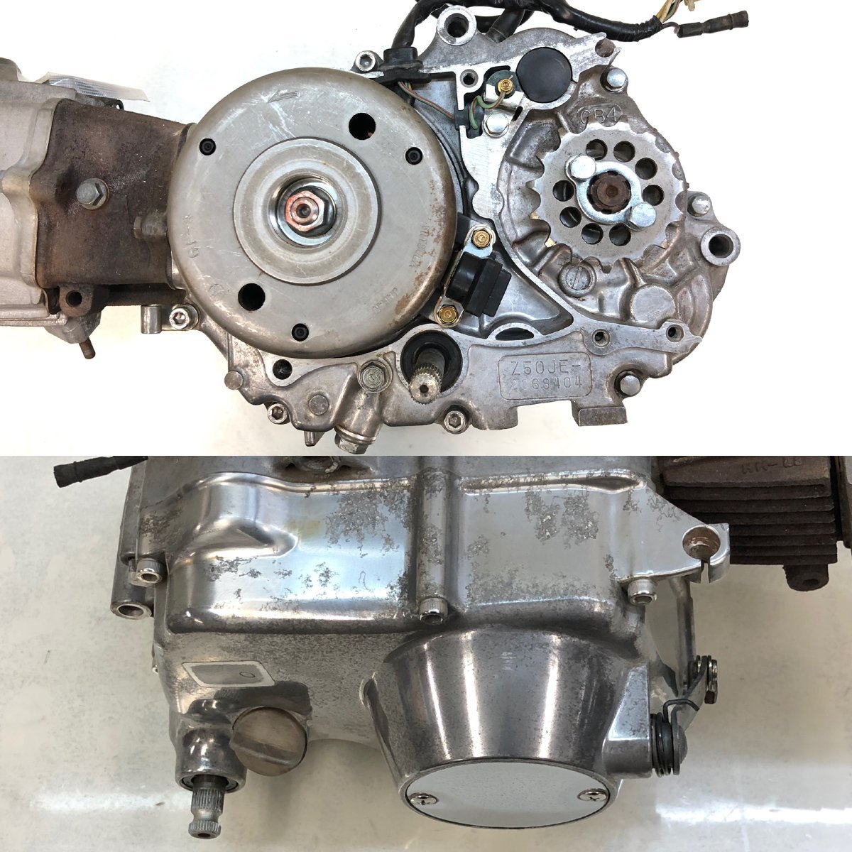 259) ホンダ モンキー 純正 実動 エンジン Z50J-2231※※※ 12V 4 259) ホンダ モンキー 純正 実動 エンジン Z50J-2231※※※ 12V 4