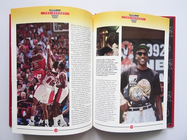 洋書◆マイケル・ジョーダン写真集 本 シカゴ・ブルズ NBA バスケットボール バスケ_画像3