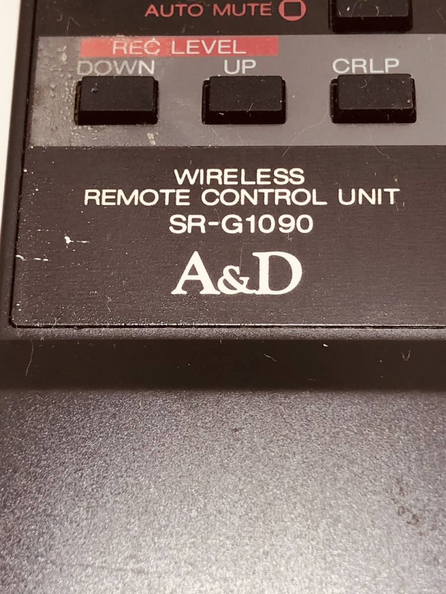 A&D リモコン JB38】送料無料 動作保証 即日発送 SR-G1090 A&D リモコン JB38】送料無料 動作保証 即日発送 SR-G1090