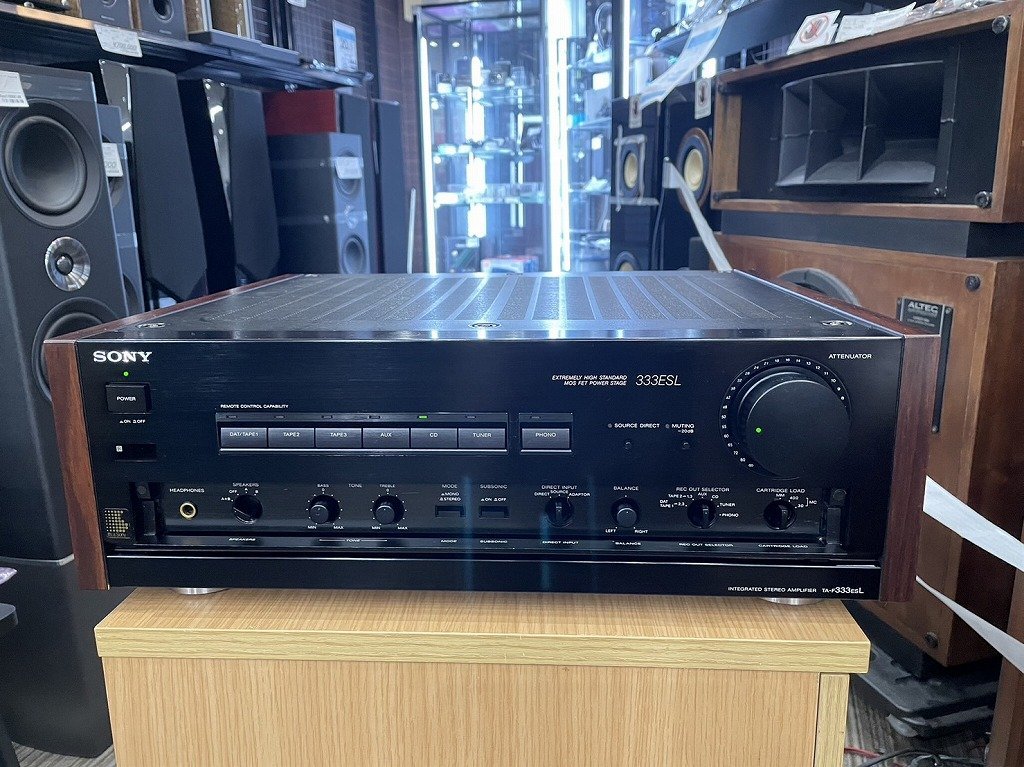 最安値に挑戦! ソニー TA-F333ESL 【動作品】プリメインアンプ SONY