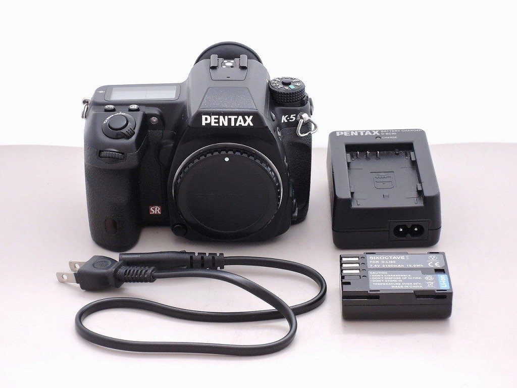 日本初の ペンタックス PENTAX K-5 ボディ デジタル一眼レフカメラ