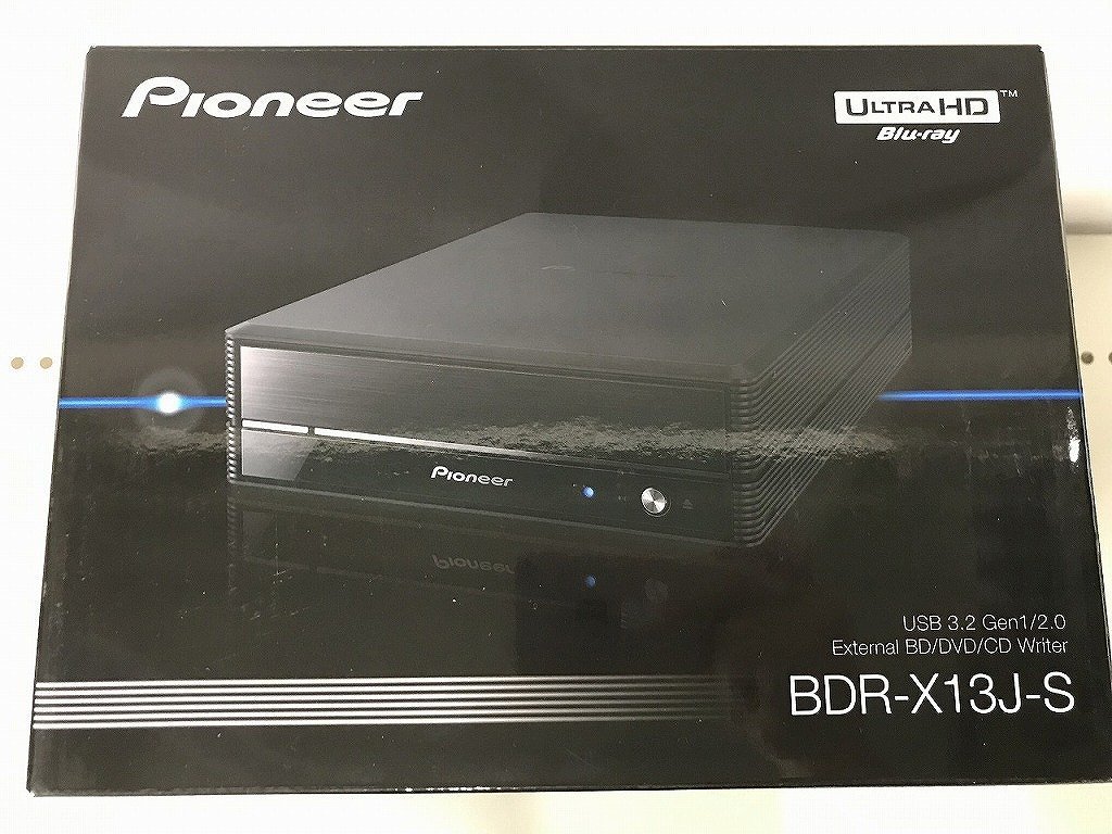 【未使用】 パイオニア Pioneer 外付けブルーレイドライブ BDR－X13J