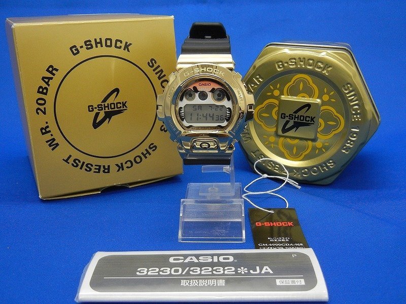 年春の カシオ CASIO GMGDA 金色ゴールド G SHOCK達磨